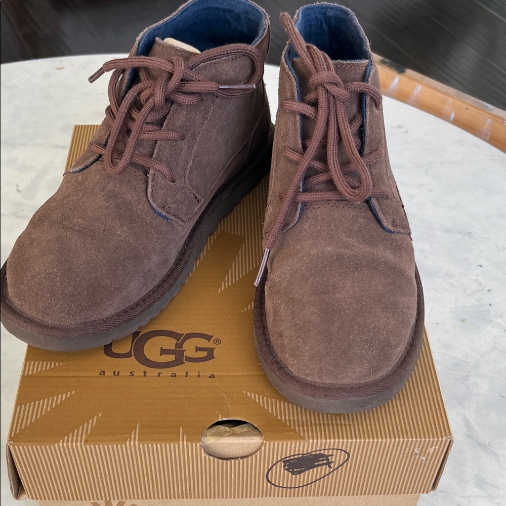 UGG Kids Brown Chukka Boots